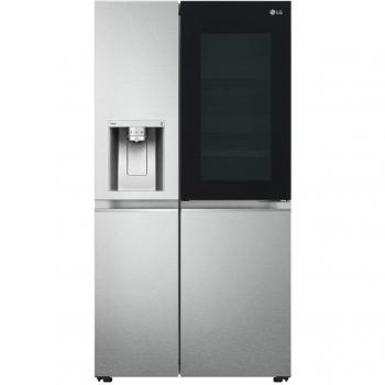 Frigorífico LG GSXV90BSDE de gran capacidad con puerta lado a lado