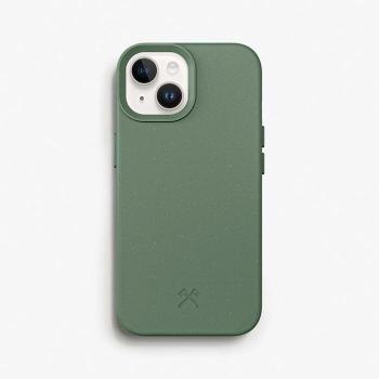 Woodcessories Bio Case Funda para Teléfono Móvil 17 cm (6.7) Verde con compatibilidad MagSafe para iPhone 15 Plus