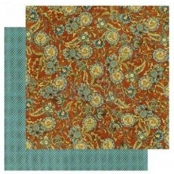 Gráfico Hoja 45 Exquisito Motif doble cara, multicolor