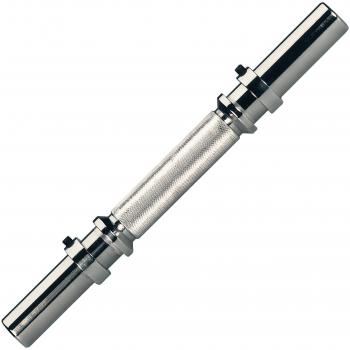 Tunturi Barbells Barra para Mancuerna, Unisex Adulto, Plateado, 36 cm