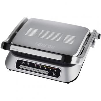 Grill Eléctrico SENCOR SBG 6031SS con 7 Programas Automáticos