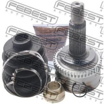 FEBEST CV-joint 2210-CERA46 - Junta homocinética de alta calidad, compatible con diversos modelos de vehículos, fabricada con materiales duraderos para una mayor resistencia al desgaste, incluye grasa y sellos para un rendimiento óptimo