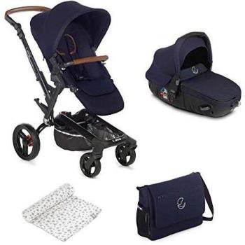 Jané Rider - Cochecito de bebe 2 piezas, silla de paseo y portabebé convertible matrix light 2, freno de mano, chasis de aluminio, plegado compacto, incluye bolso, unisex, color sailor