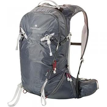 Mochila Ferrino Rutor 25L gris oscuro, tipo: mochila de senderismo, capacidad: 25 litros, color: gris oscuro, características: sistema de ventilación en la espalda, correas ajustables, compartimento principal con
