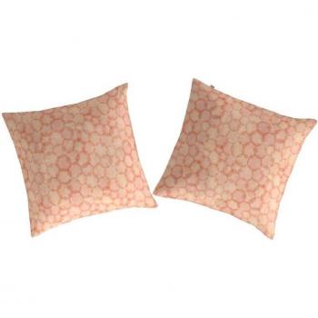 Funda de almohada estampada MIKA 65x65 cm 100% algodón (pack de 2)