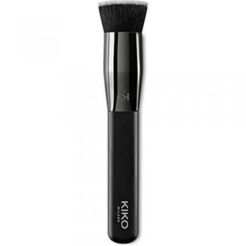 KIKO Milano Face 05 Round Foundation Brush | Versatile Flat-Topped Synthetic Brush for Liquid and Powder Application