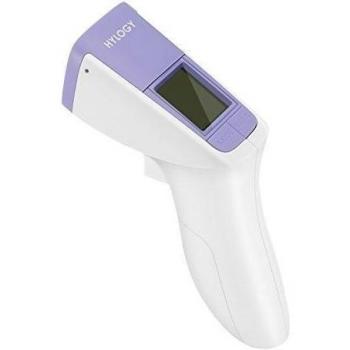 Hylogy Termómetro de Frente Digital sin Contacto para Medir Temperatura Corporal Especialmente para Niños, Bebés, Tres Colores de Luz de Fundo Indica si la Temperatura es Normal