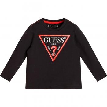 Triangle Logo T-Shirt Regular Fit Black for Boys