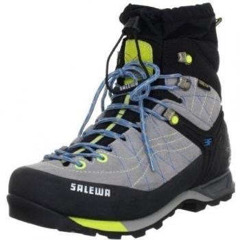 SALEWA WS SNOW TRAINER INS.GTX Snow Trainer Insulated GTX-W - Zapatillas de senderismo de ante para mujer, color gris, talla 40.5