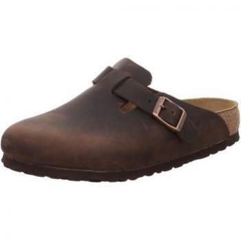 Birkenstock Boston Oiled Leather Sandal in Habana