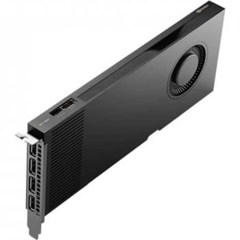 Tarjeta gráfica PNY NVIDIA RTX 4000 Ada, 20 GB GDDR6, 160-bit, PCIe 4.0 x16, diseño de un solo slot, con 4 puertos Mini DP 1.4a