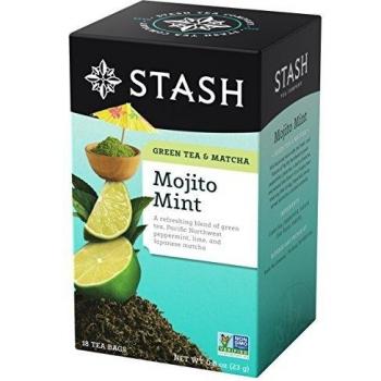 Stash Premium Mojito Mint Green Tea With Matcha,18 Tea Bags