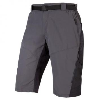 Pantalones Cortos Endura Hummvee con Badana, Color Gris Oscuro, Talla L