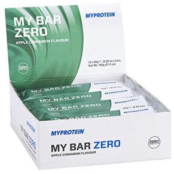 MyProtein Zero Barritas de Proteínas, Sabor Tarta de Queso de Limón - 12 Barras