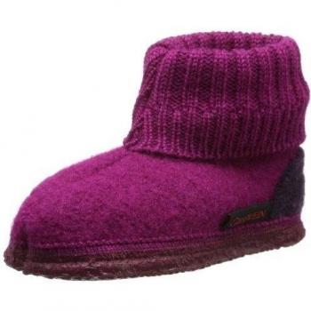 Giesswein Kramsach - Pantuflas de lana niña, color rosa, talla 33