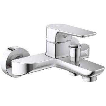 Grifo Monomando Bañera con Equipo de Ducha Genebre 64100 32 45 66 Koral Cromo