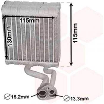 Evaporador de aire acondicionado VAN WEZEL 3000V646