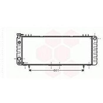 Radiador de Motor VAN WEZEL 21002002, Refrigeración Eficiente