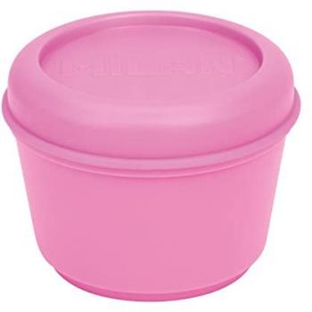 Recipiente para alimentos redondo 250ml fucsia serie Sunset