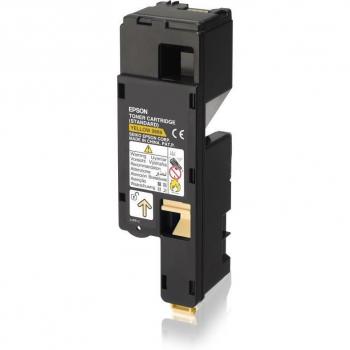 Epson C13S050669 Cartucho de Tóner Amarillo para AcuLaser C1700/C1750/CX17, Capacidad Estándar 700 Páginas