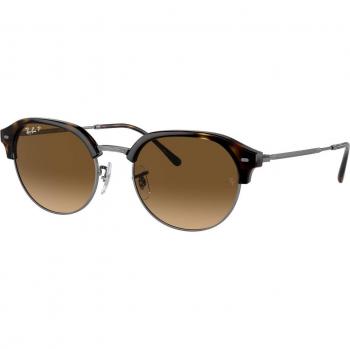 Ray-Ban RB4429 Polarized 710/M2 Unisex Geometric Havana Sunglasses
