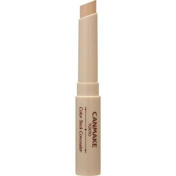 CANMAKE Color Stick Concealer 01 Natural Beige - Multi-Use Creamy Coverage Stick