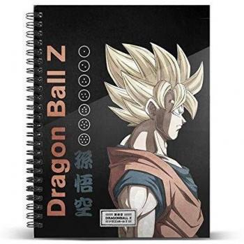 Dragon Ball - Cuaderno Papel Cuadriculado DIN A5