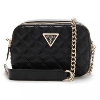 Guess Giully Mini Camera Crossbody Bag - Black