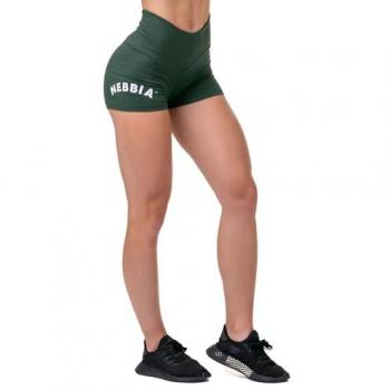 Nebbia Mallas Cortas De Cintura Alta Classic Hero 582 Verde XS Mujer