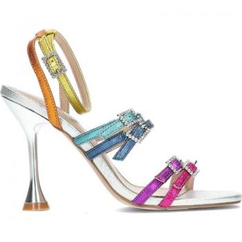 Sandalias de Mujer EXE Jade771 Silver, Talla 36, Color Plata