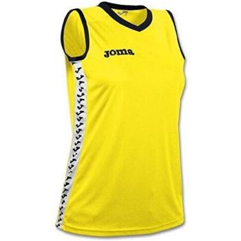 Joma Emir Camiseta, Mujer, Amarillo, L