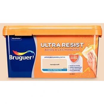 Bruguer ULTRA RESIST Pintura para paredes ultra lavable Naranja Sutil 4L