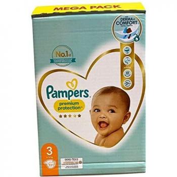 Pañales Pampers Premium Protection Talla 3 (111 unidades)