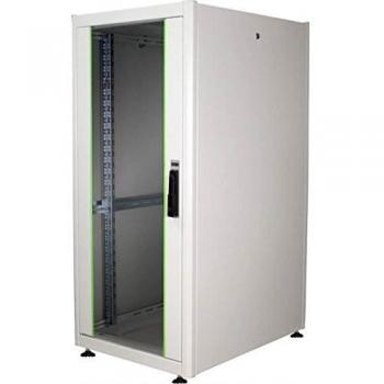 Armario de red DIGITUS 19 pulgadas 26U - 60x80 cm - Serie Dynamic Basic - capacidad de carga 600 kg - profundidad útil 750 mm - gris
