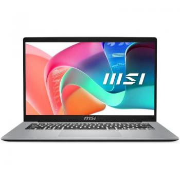 Portátil MSI Modern 14 i7-1355U 16GB RAM 512GB SSD Plata