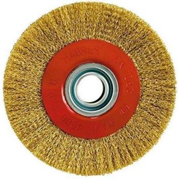 Cepillo Acero Latonado Circular Ø 200x42 mm.