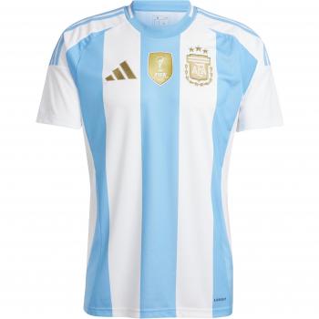 adidas Argentina Home Shirt 2024 - White/Blue - Male - Size: Medium (38-40 Chest)