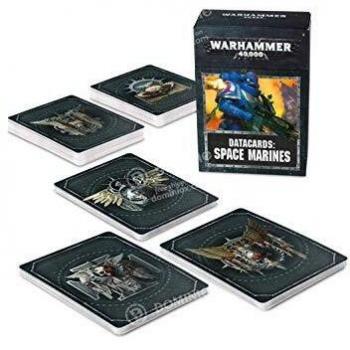 Games Workshop Data Cards: Space Marines