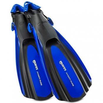 Mares Unisex - Avanti Pure Aletas de Buceo, Negro, M/L