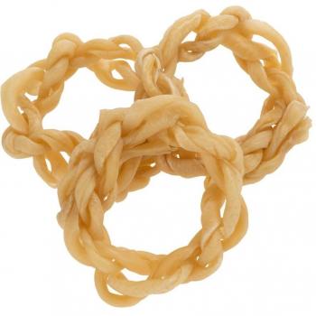 Barkoo Anillos Enrollados para Perros - Pack de 3 Unidades de 10 cm