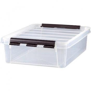 Caja de Almacenamiento SmartStore Classic 14, 8 Litros, Transparente con Tapa