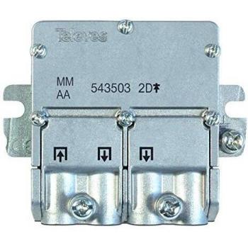 Televés 543503 543503 - Mini Repartidor 5 2400 mhz easyf 2D 4.3/4db, Acero Inoxidable, 1 unidad