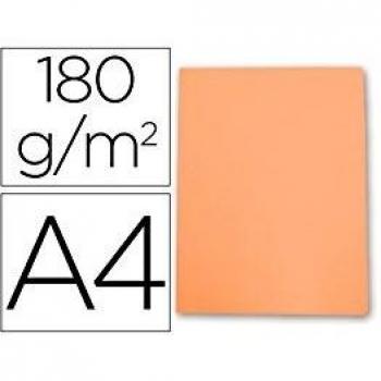 Elba Gio - Pack de 50 subcarpetas simples, A4, color naranja