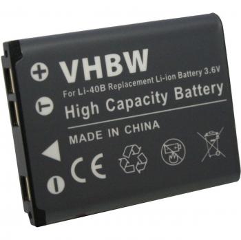 vhbw Batería Compatible con Praktica Luxmedia 10-03, 12-04, 12-Z, 12-Z4, 12-Z4TS, 12-Z5, 14-04, 14-Z4, 14-Z4TS, 14-Z50, 14-Z50S.