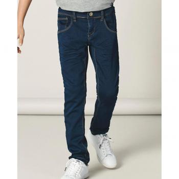 Pantalón Vaquero Slim Fit Niño Denim Azul Oscuro 24 Meses