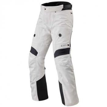 Pantalones de Moto REV'IT! Poseidon 3 GTX Short Plateado-Negro, Pantalones textiles de motocicleta Revit Poseidon 3 GTX - Negro Plata (L), Pantalones Goretex Revit Poseidon