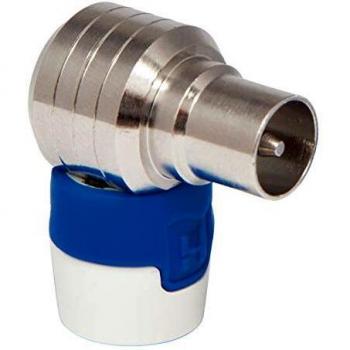 Hirschmann KOSWI 5 IEC Male Coaxial Connector - 4G Compatible, Right Angle