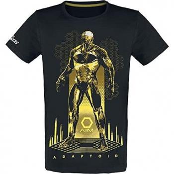 Marvel T Shirt Avengers Adaptoid Aim Logo Logo Nuevo Oficial De Los Hombres Azul Size M