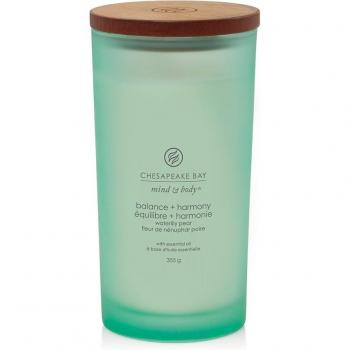 Chesapeake Bay Candle Mind & Body Balance & Harmony Large Tumbler Candle (Waterlily Pear) 355g