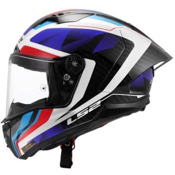 Casco Moto Integral LS2 FF805 Thunder GP AERO Raute Azul Rojo Talla S